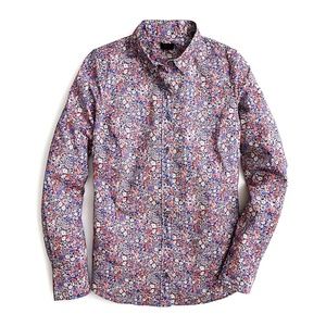 J. Crew Liberty print shirt 4